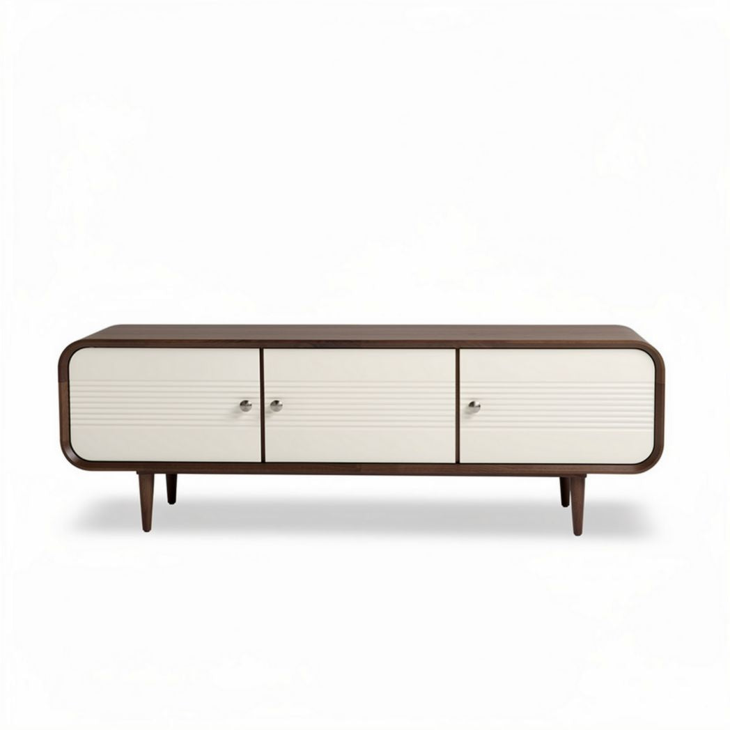 Meuble TV en bois et MDF pour salon - 150 x 40 x 60