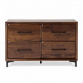 Buffet de rangement pour salle à manger en bois de noyer - 120 x 50 x 75
